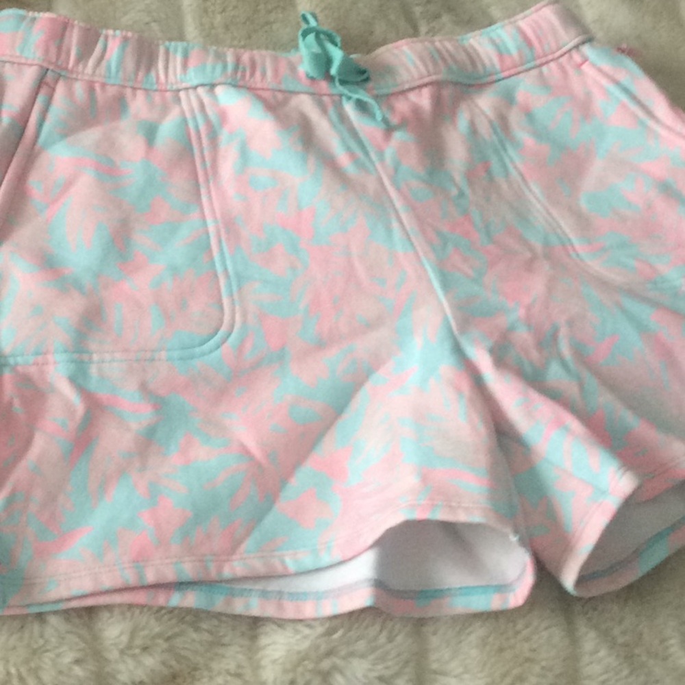 Pastel Pink and Blue Women's Shorts